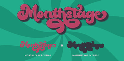 Example font Monthstage #3