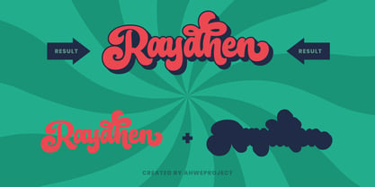 Example font Raydhen #5