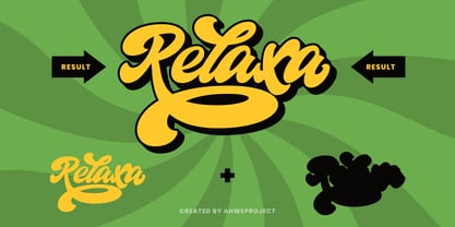 Example font Relaxa #5