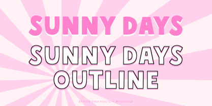 Example font MTF Sunny Days #3