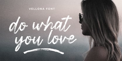 Example font Vellona #3