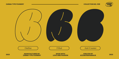 Example font Bulbis #5