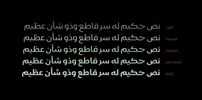 Example font Gamila Arabic W05 #3