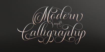 Example font Maldini Script #5