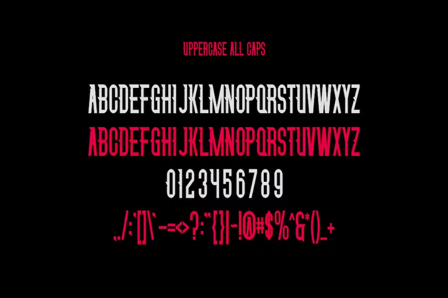 Example font Mortexe #3