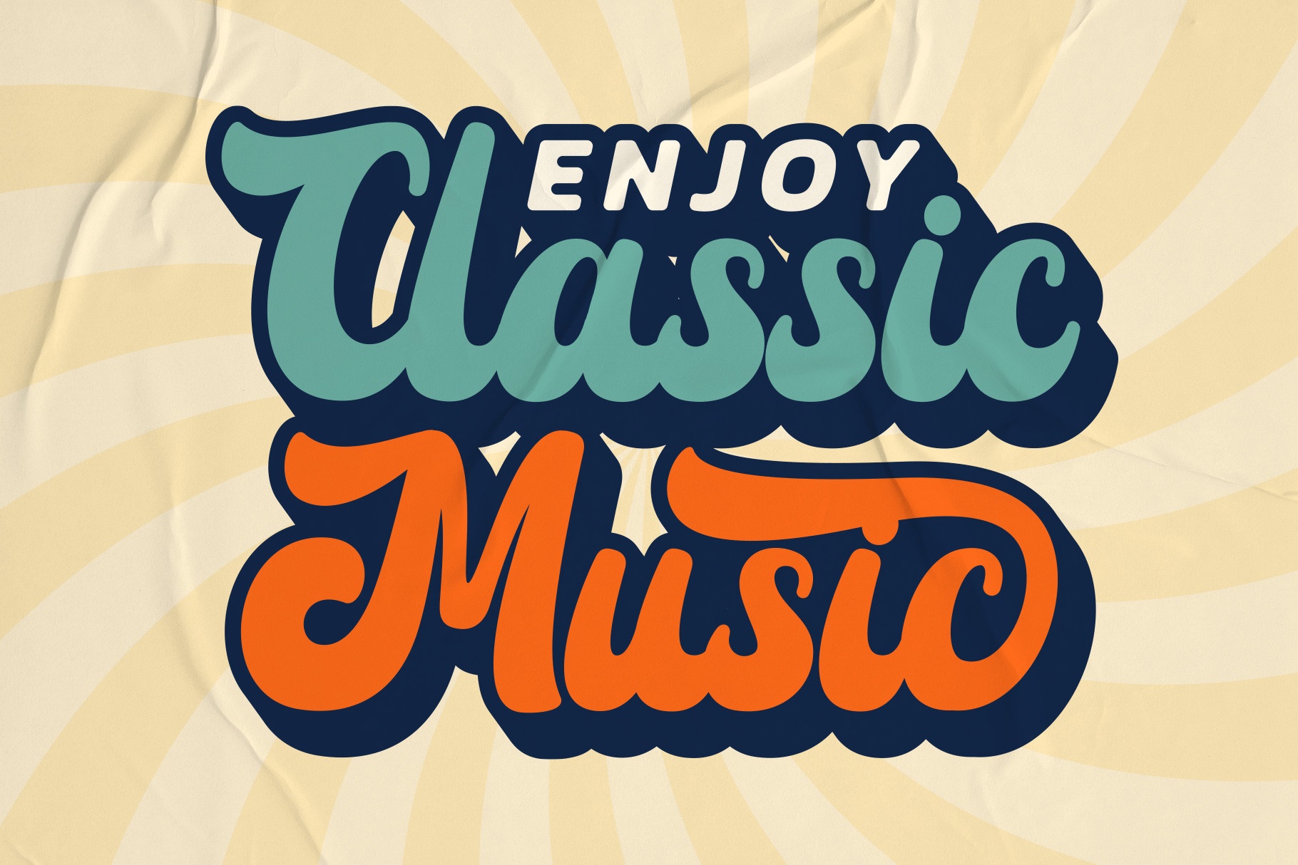 Example font Retro Bold #2