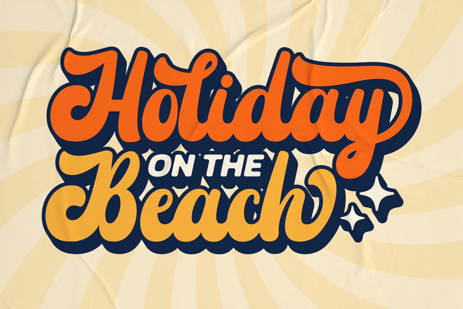 Example font Retro Bold #4