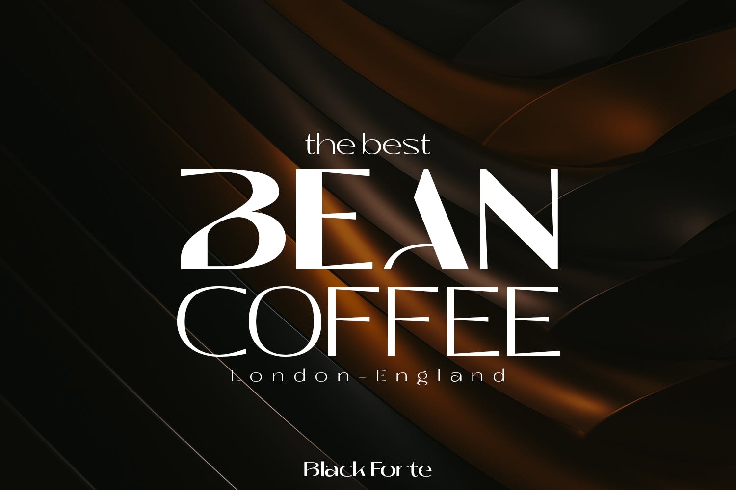 Example font Black Forte #3