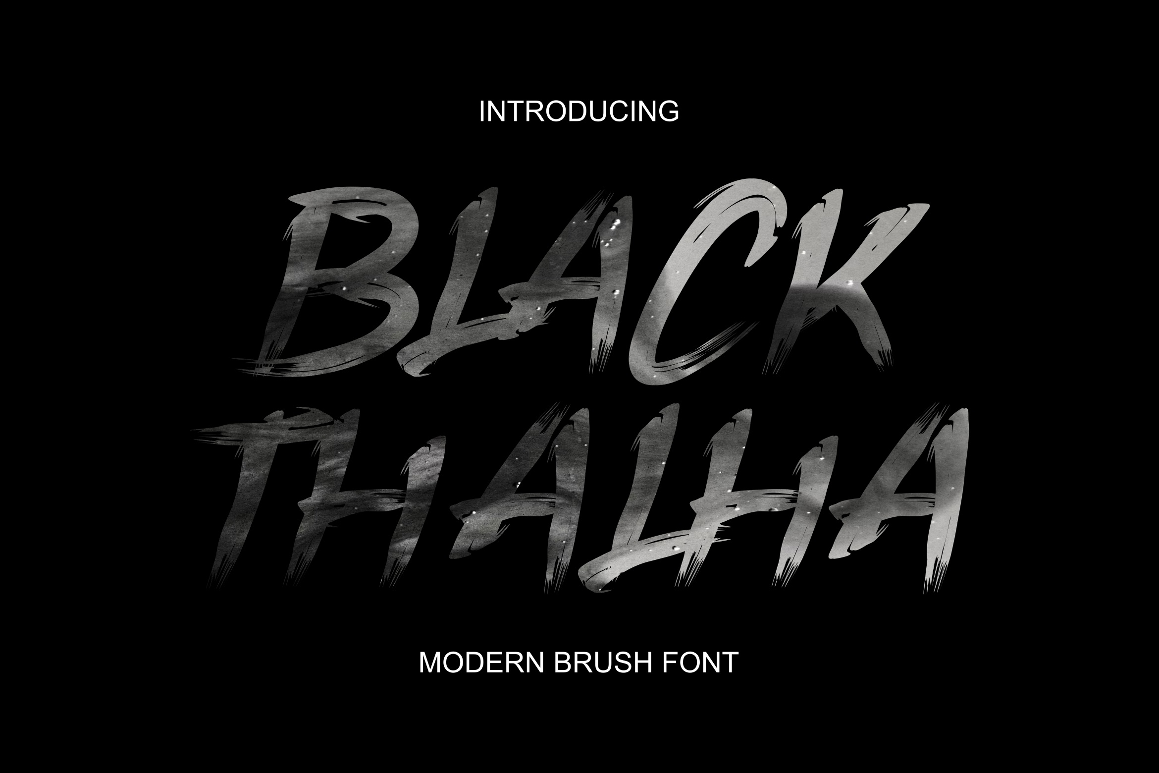 Example font Black Thalha #4