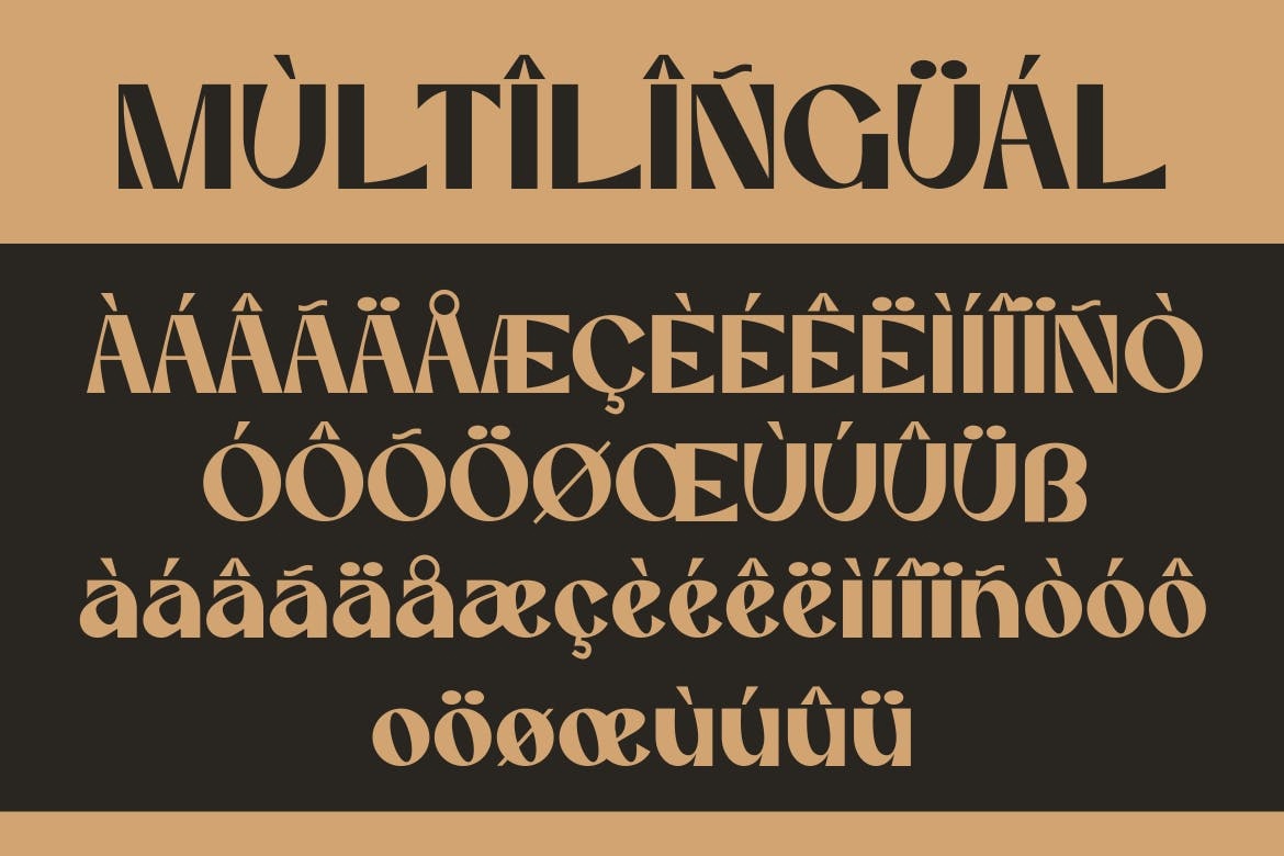 Example font Rakiby #3