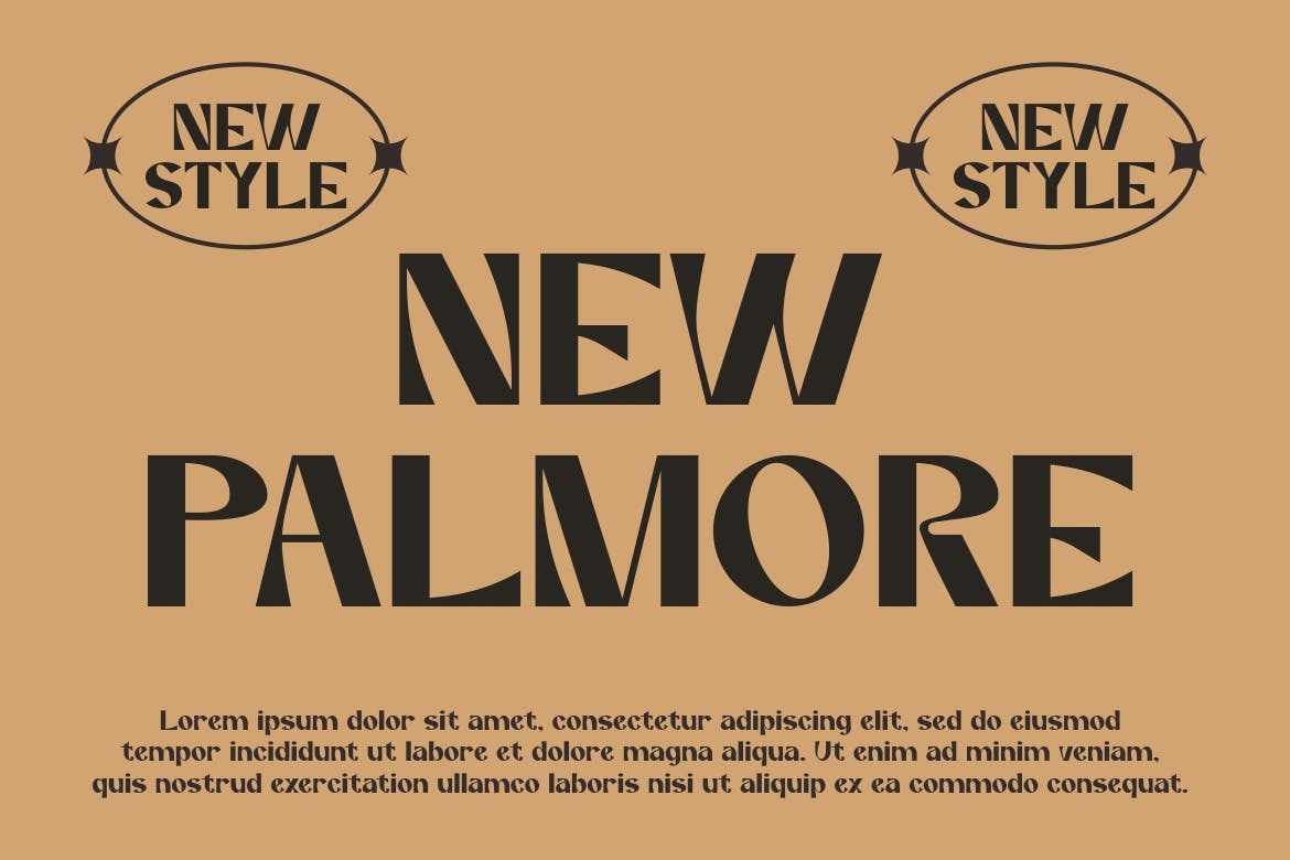 Example font Rakiby #5