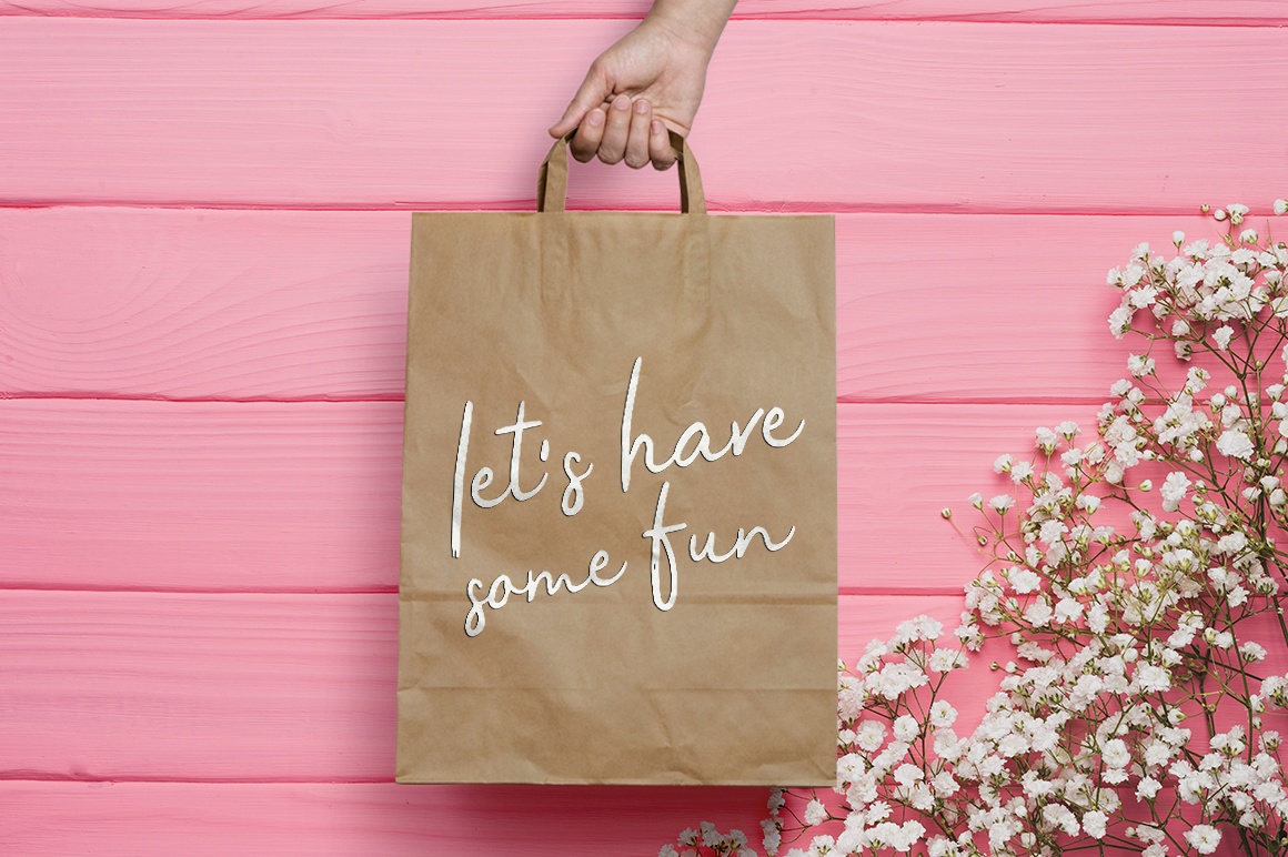 Example font Virginal #2