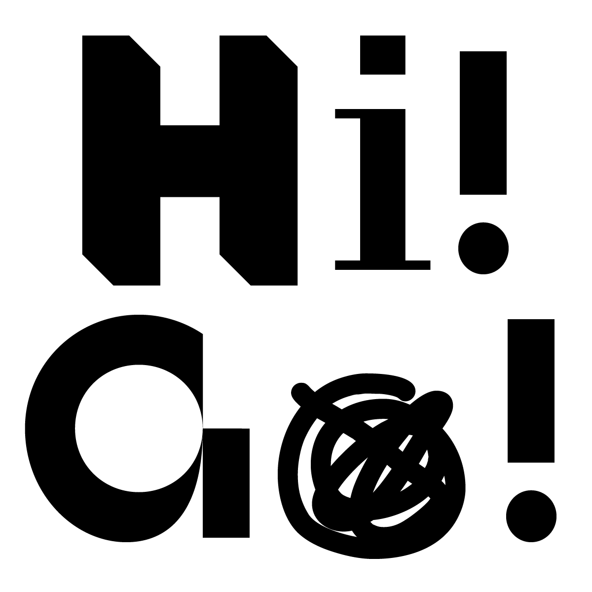 Example font CSTM XPRMNTL 01 #5