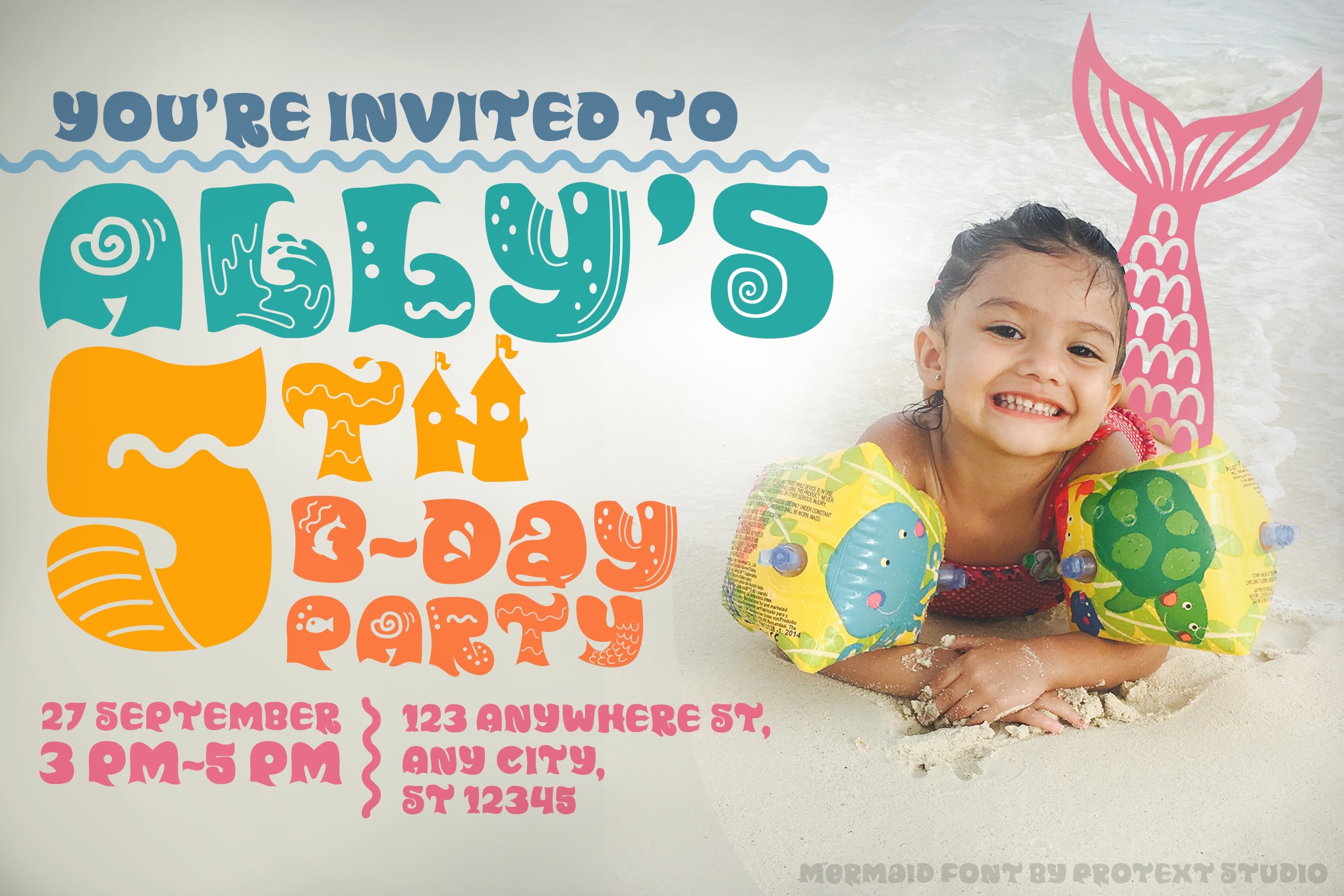 Example font Mermaid #3