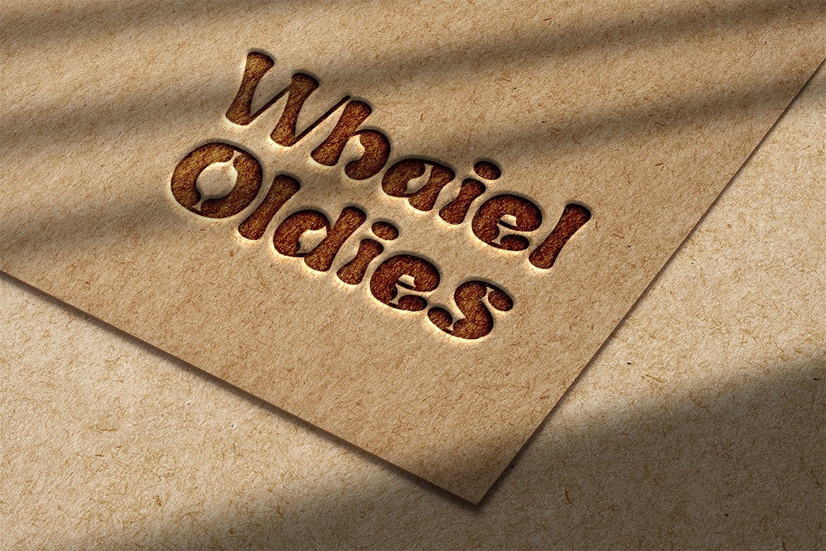 Example font Whaiel Oldies #3