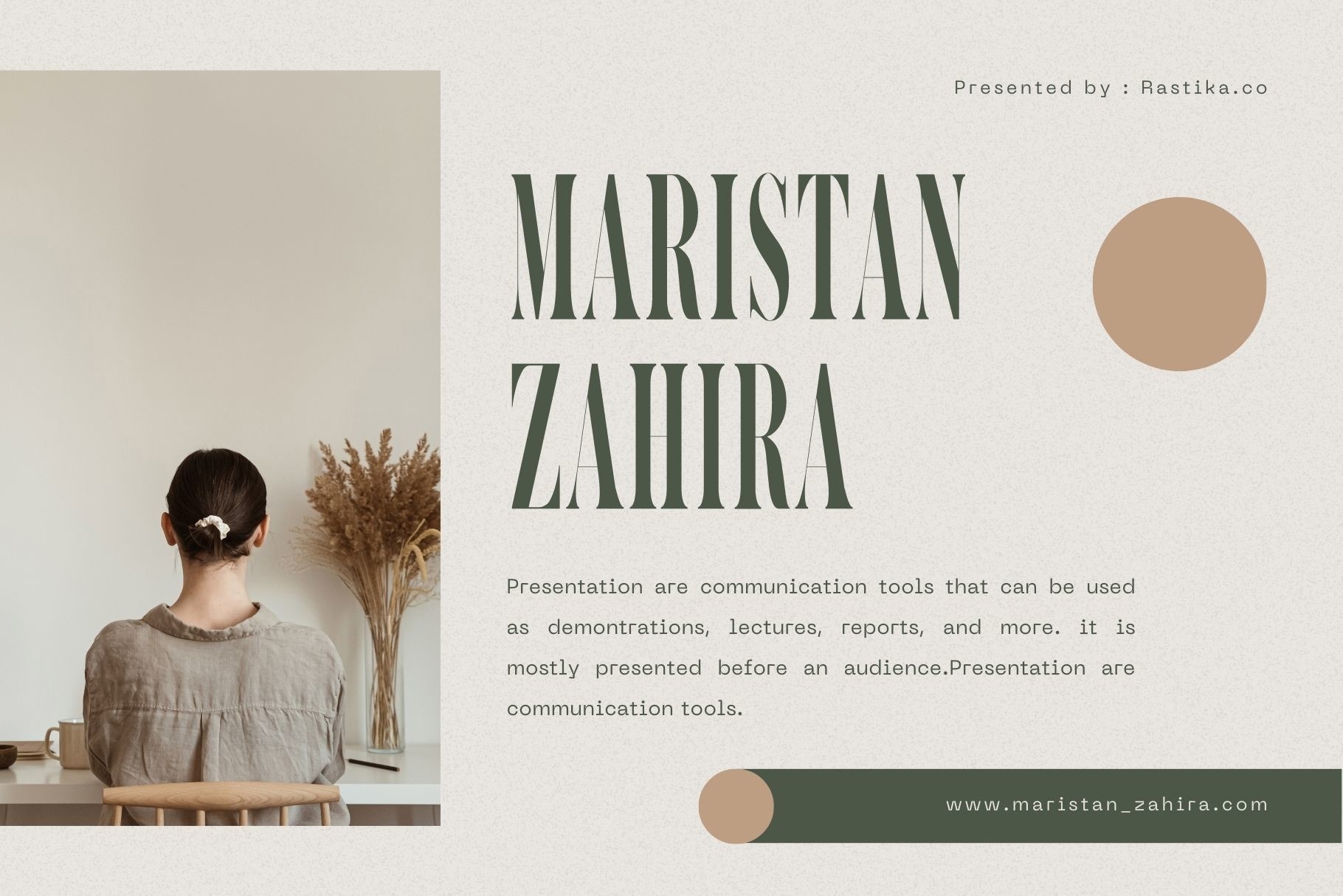 Example font Sidney Headland #3