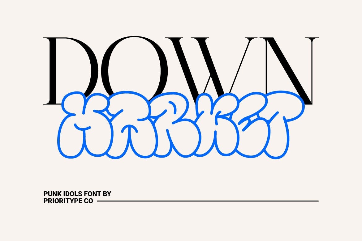 Example font Punk Idols #2