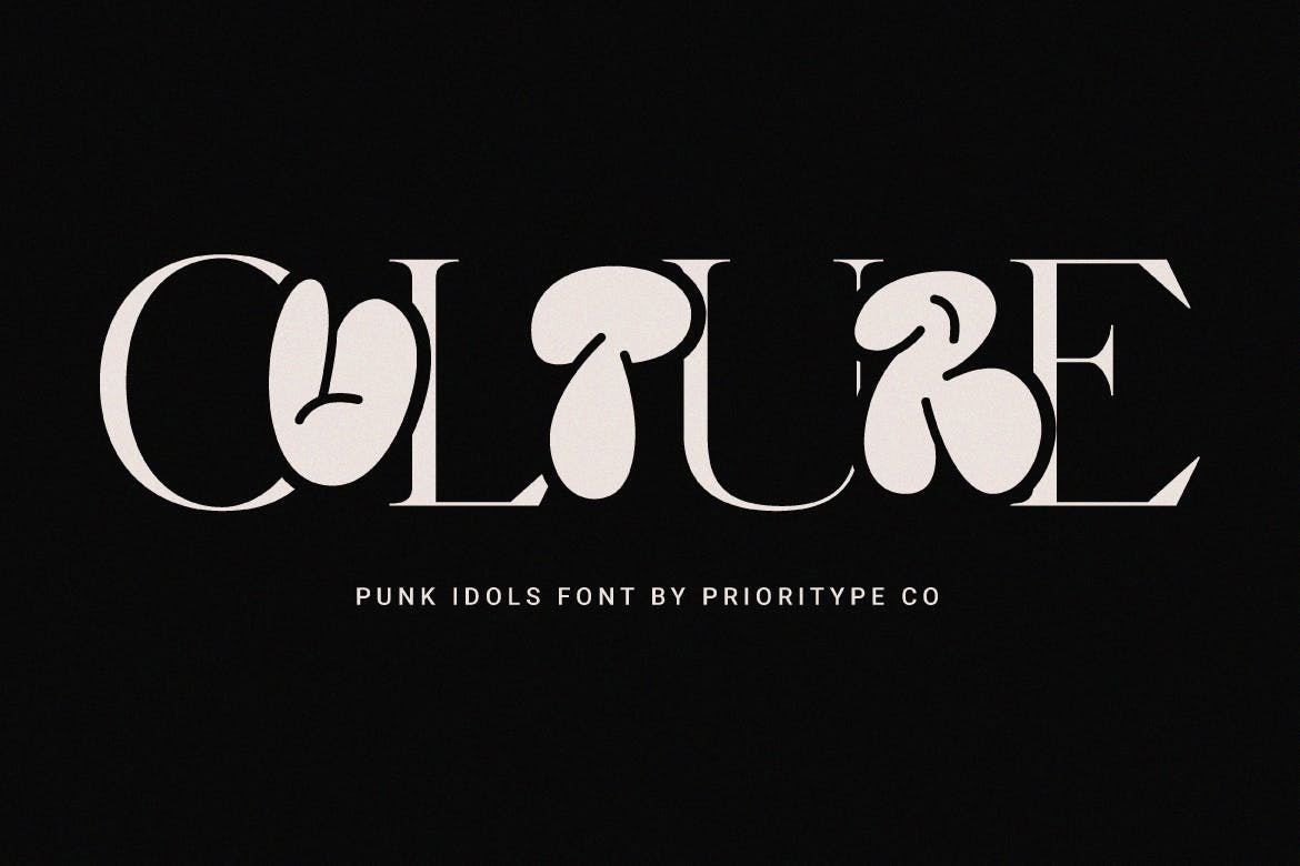 Example font Punk Idols #3