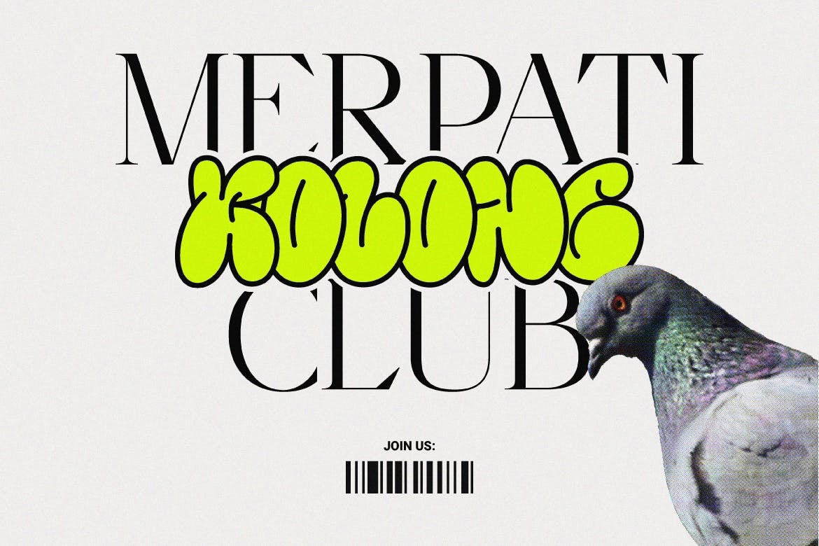 Example font Punk Idols #4