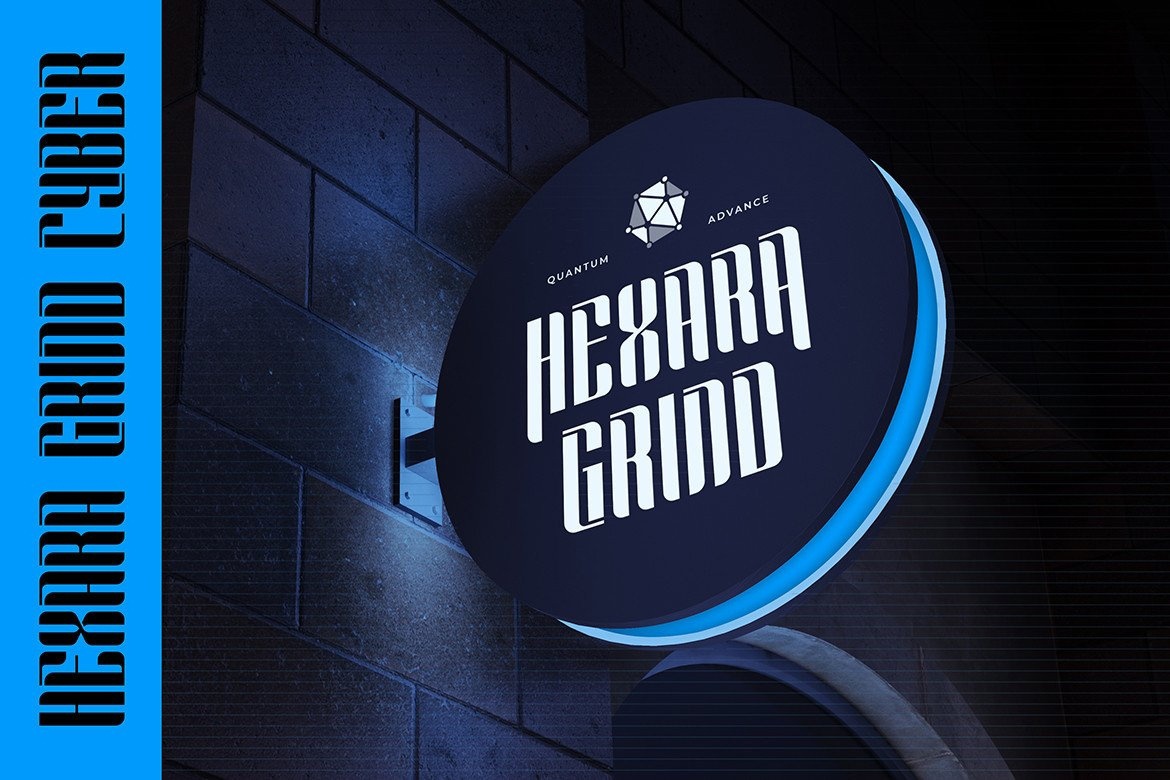 Example font Saunders #3