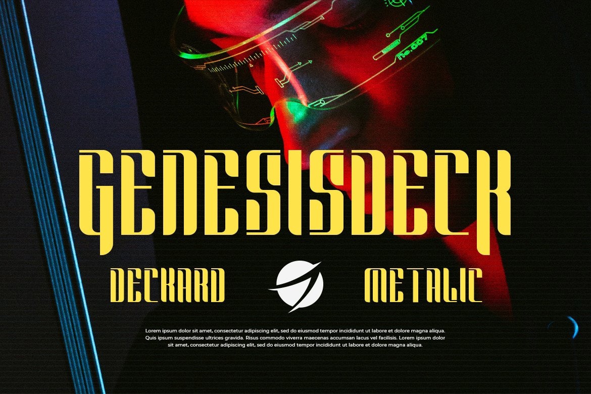 Example font Saunders #4