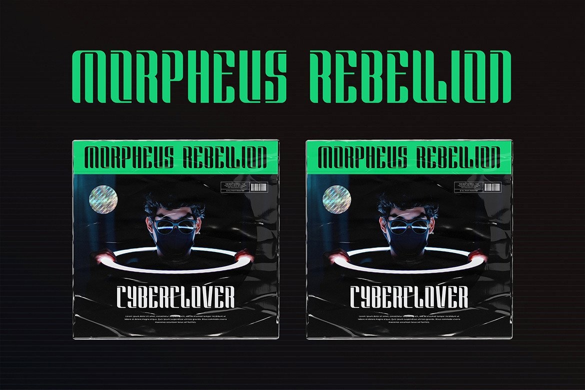 Example font Saunders #5