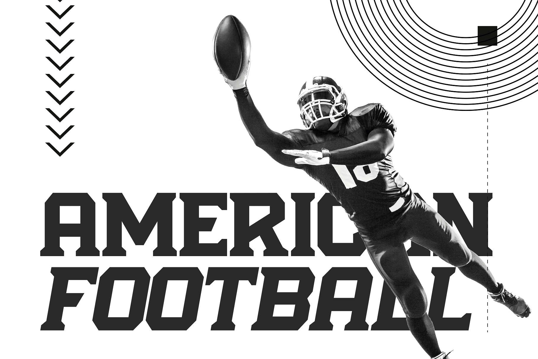 Example font Endzone Express #5