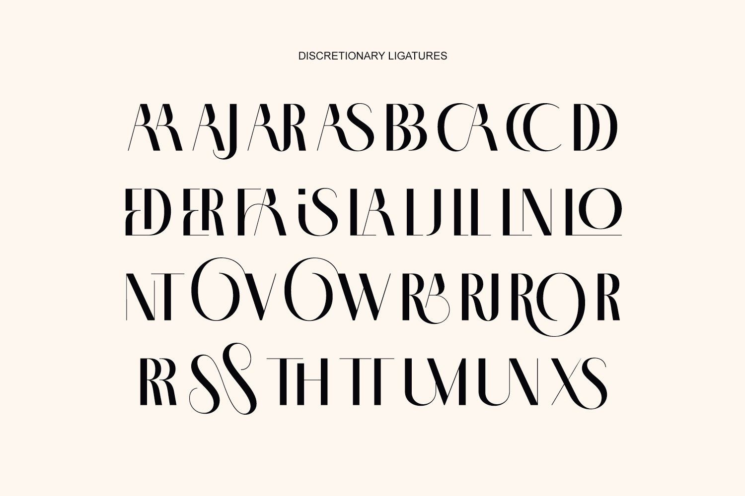 Example font PORIA #2