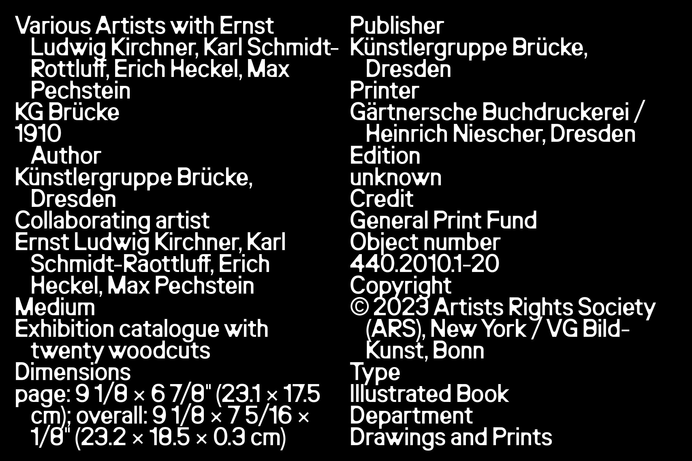 Example font Neue Brucke #4