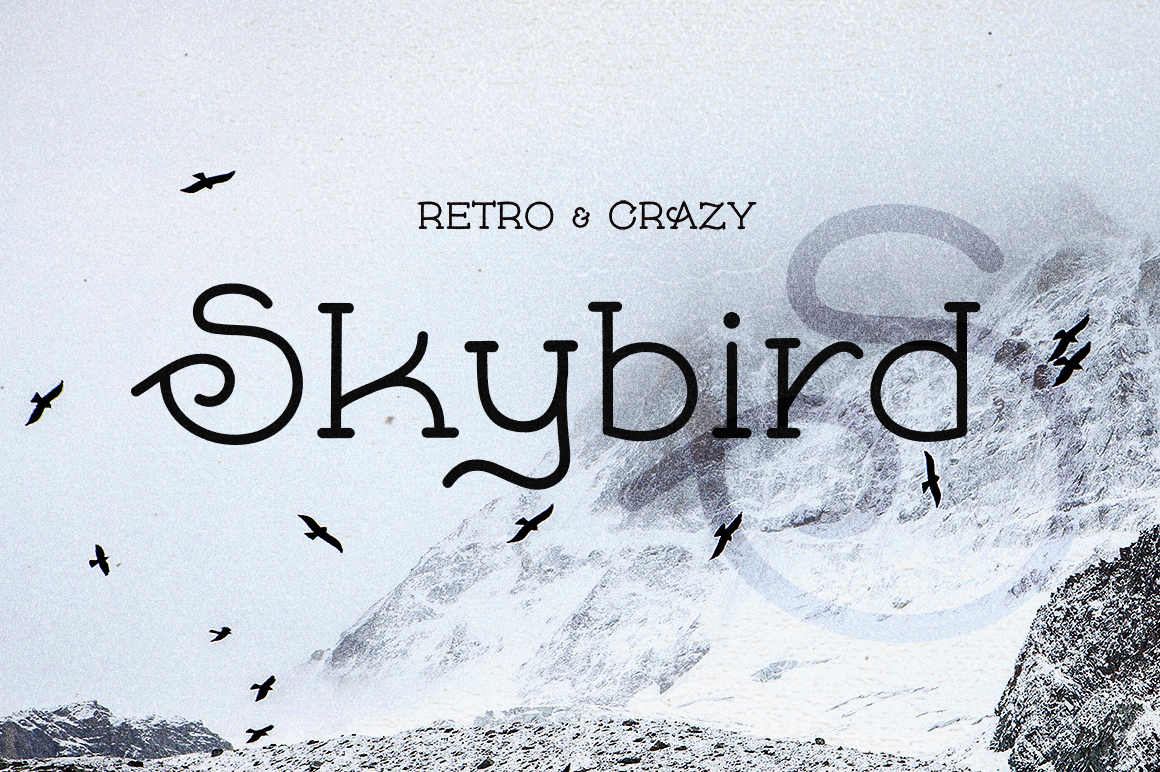 Example font Skybird #1