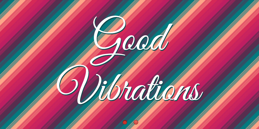 Example font Good Vibes Pro #1