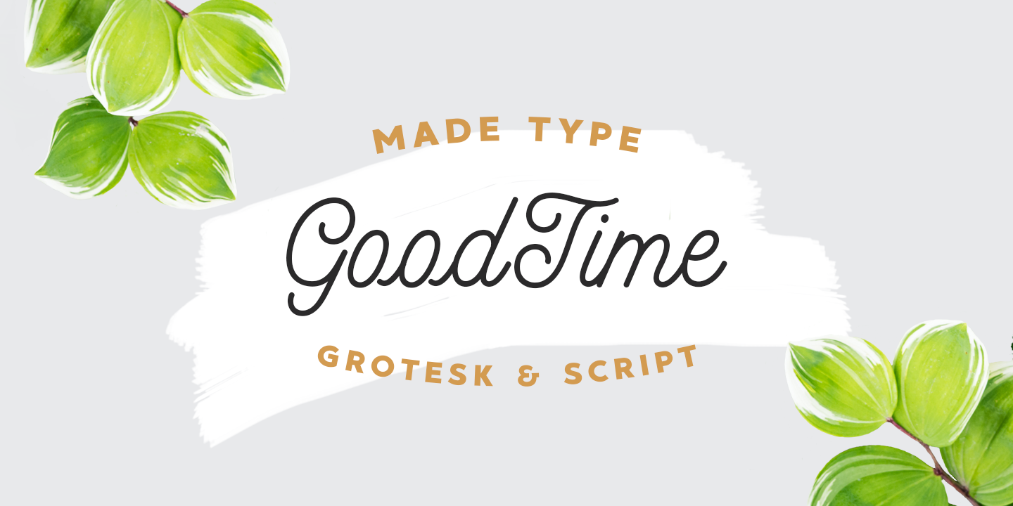 Example font MADE GoodTime #1