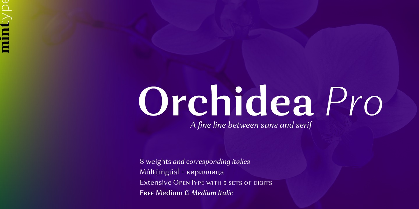 Orchidea Pro Font