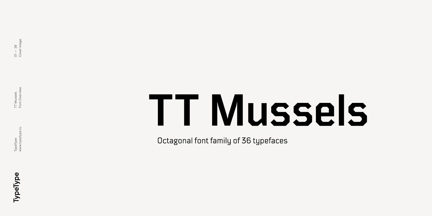 Example font TT Mussels #1
