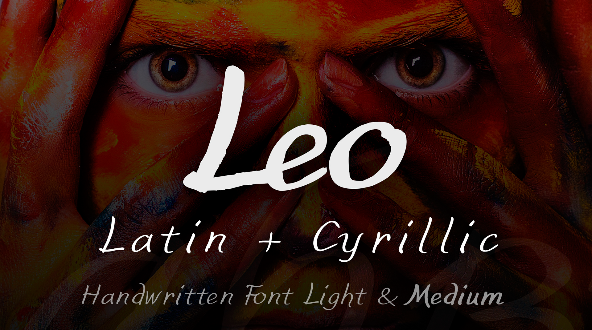Example font LeoHand #1