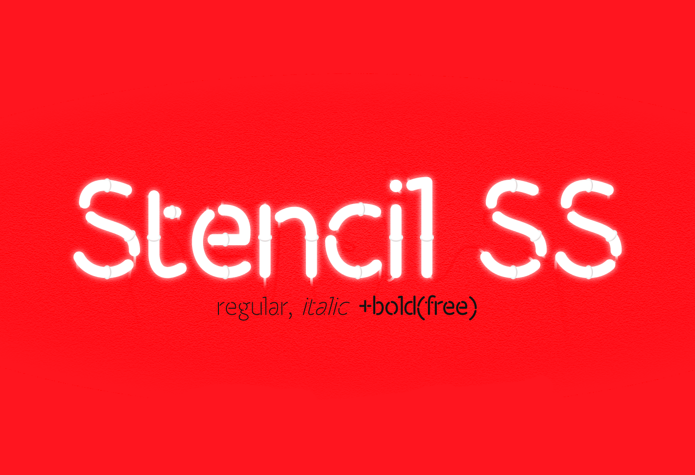Stencil SS Bold Font