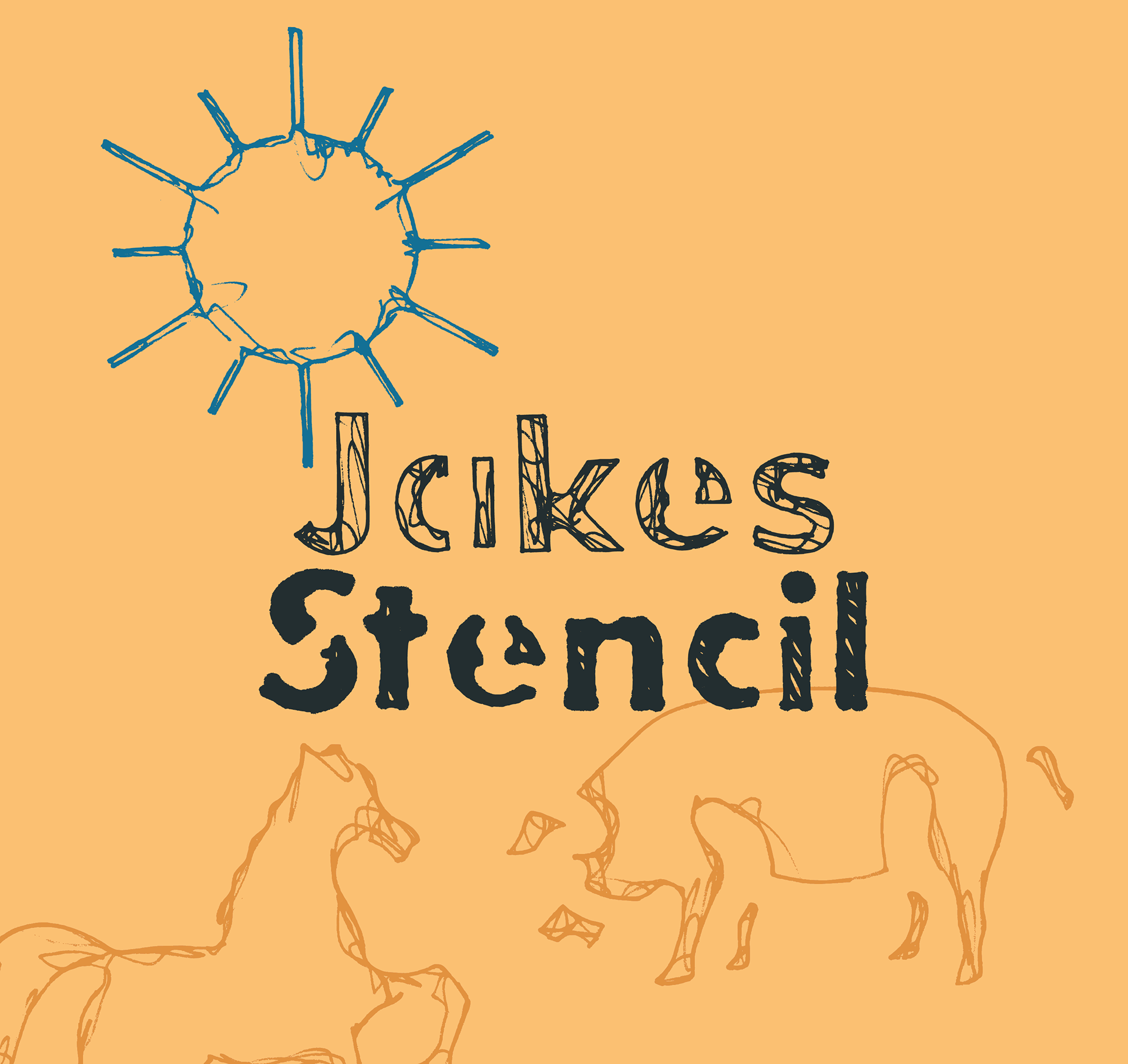 Jakes Stencil Font