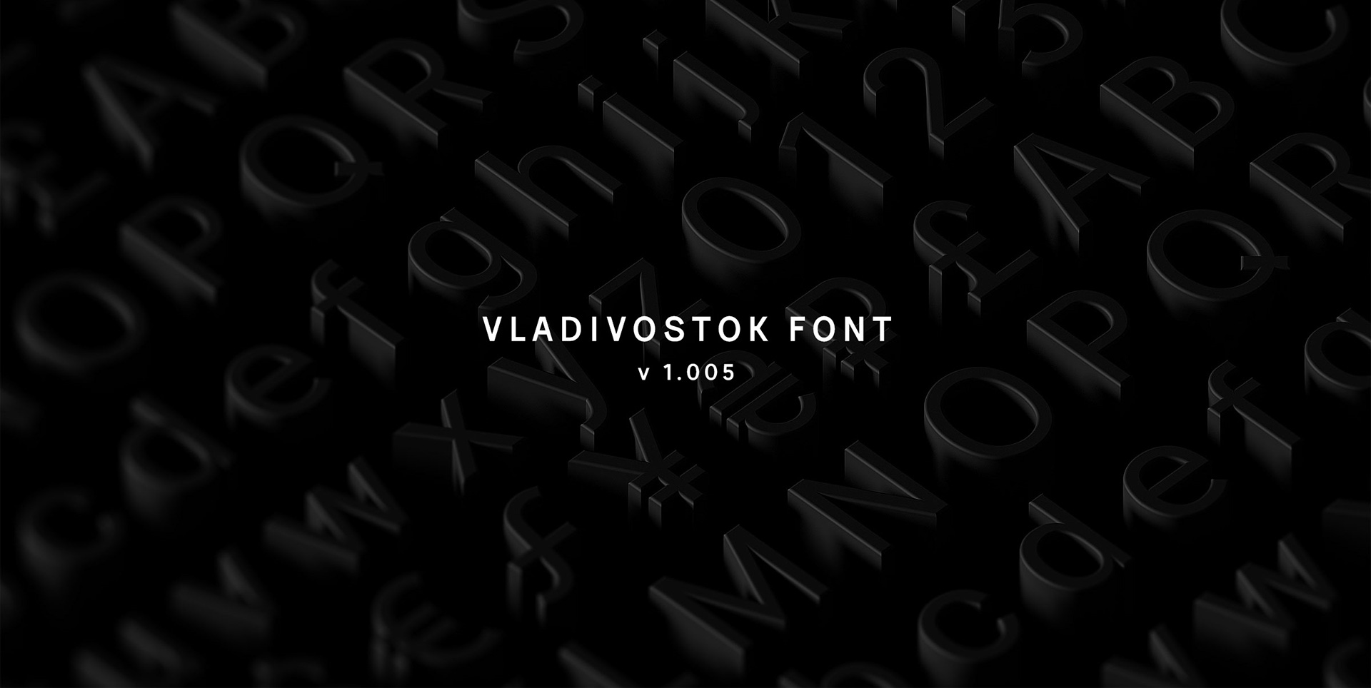 Example font Vladivostok #1