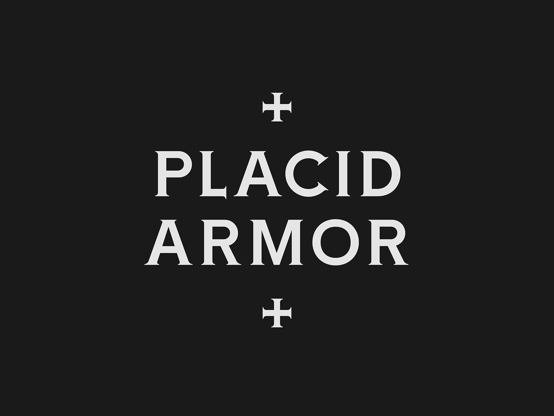 Placid Armor Font