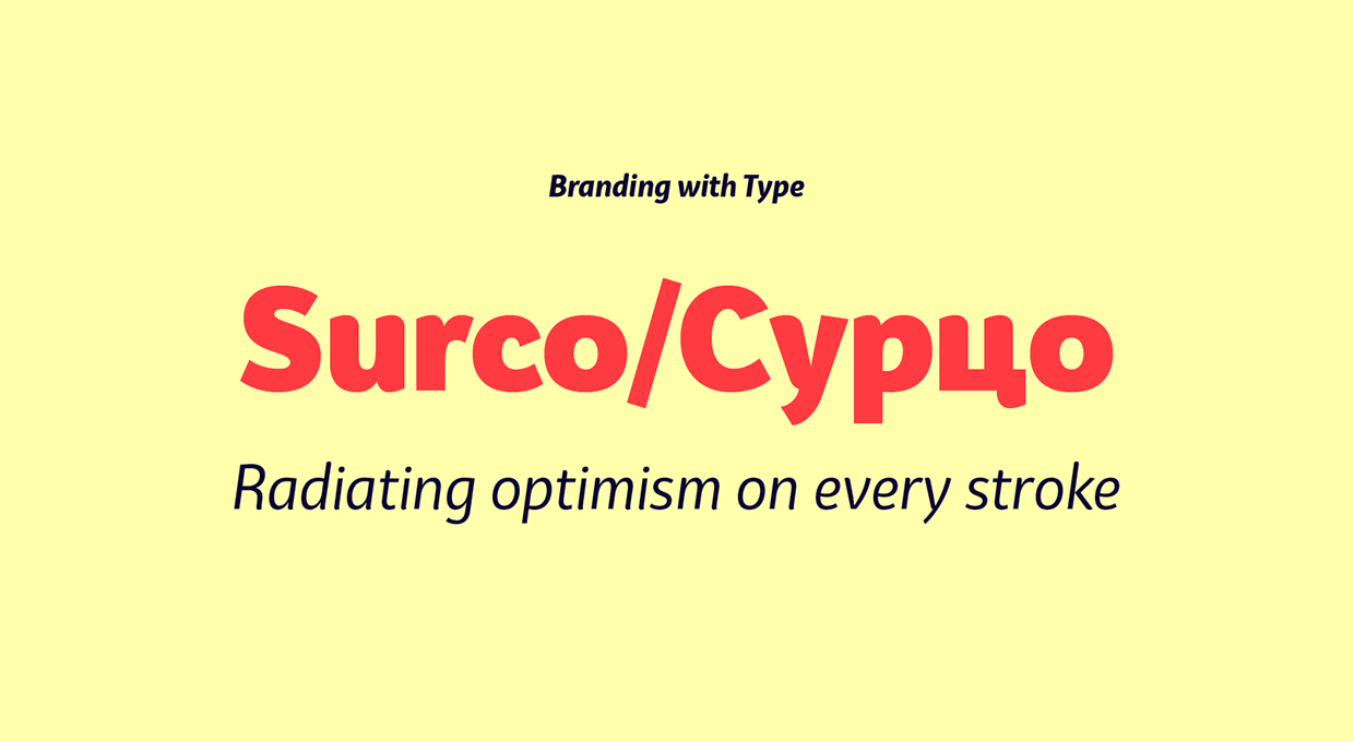 Example font Surco #1
