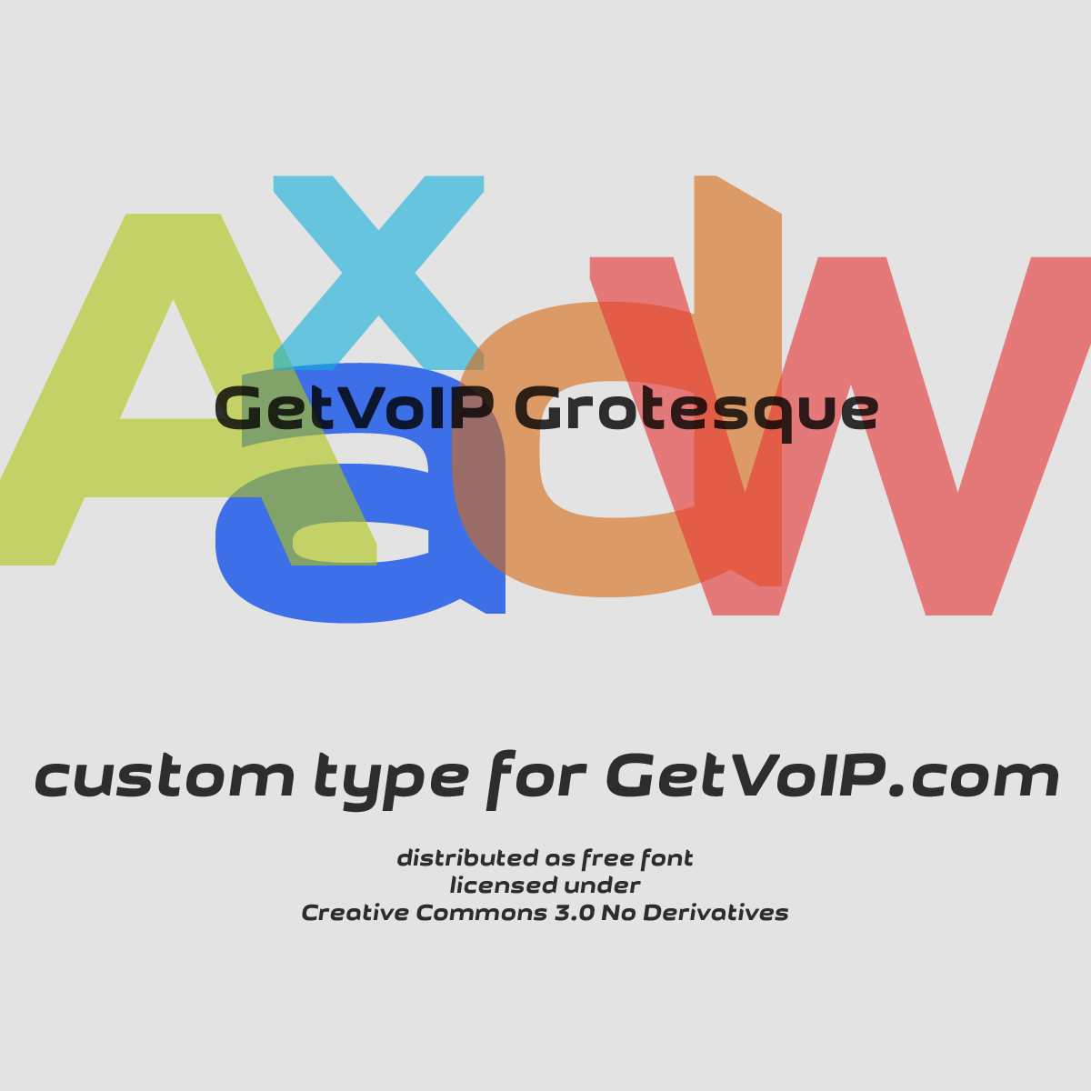 GetVoIP Grotesque Font