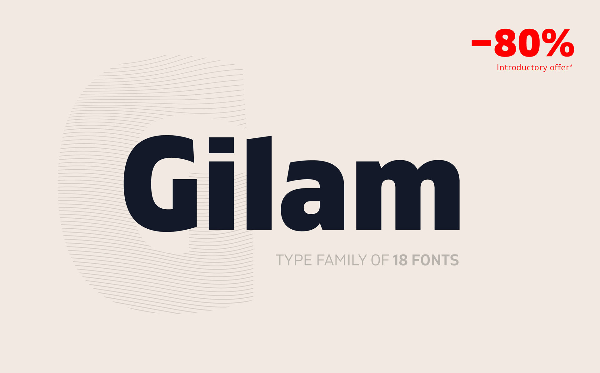 Example font Gilam #1