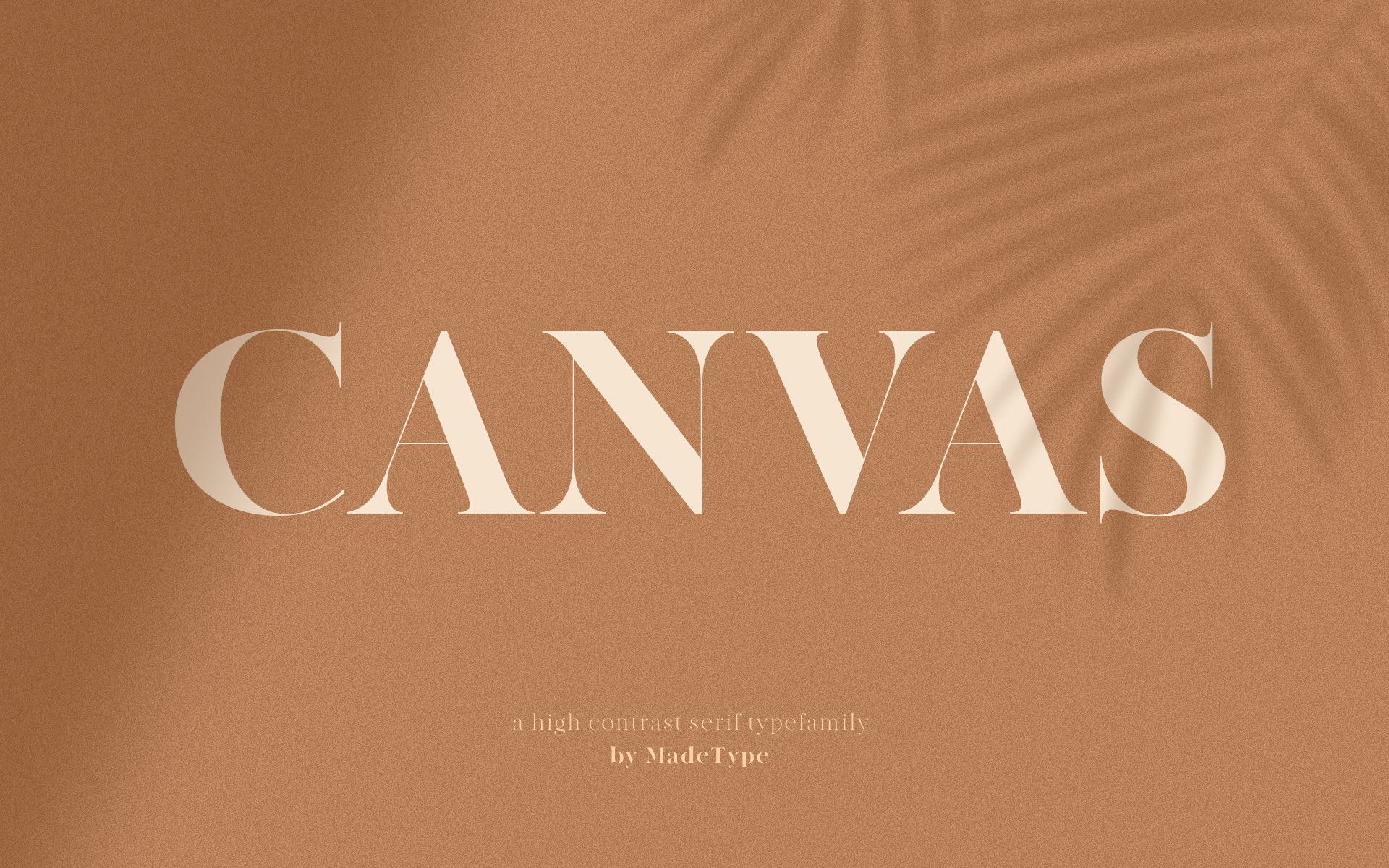 MADE Canvas Font