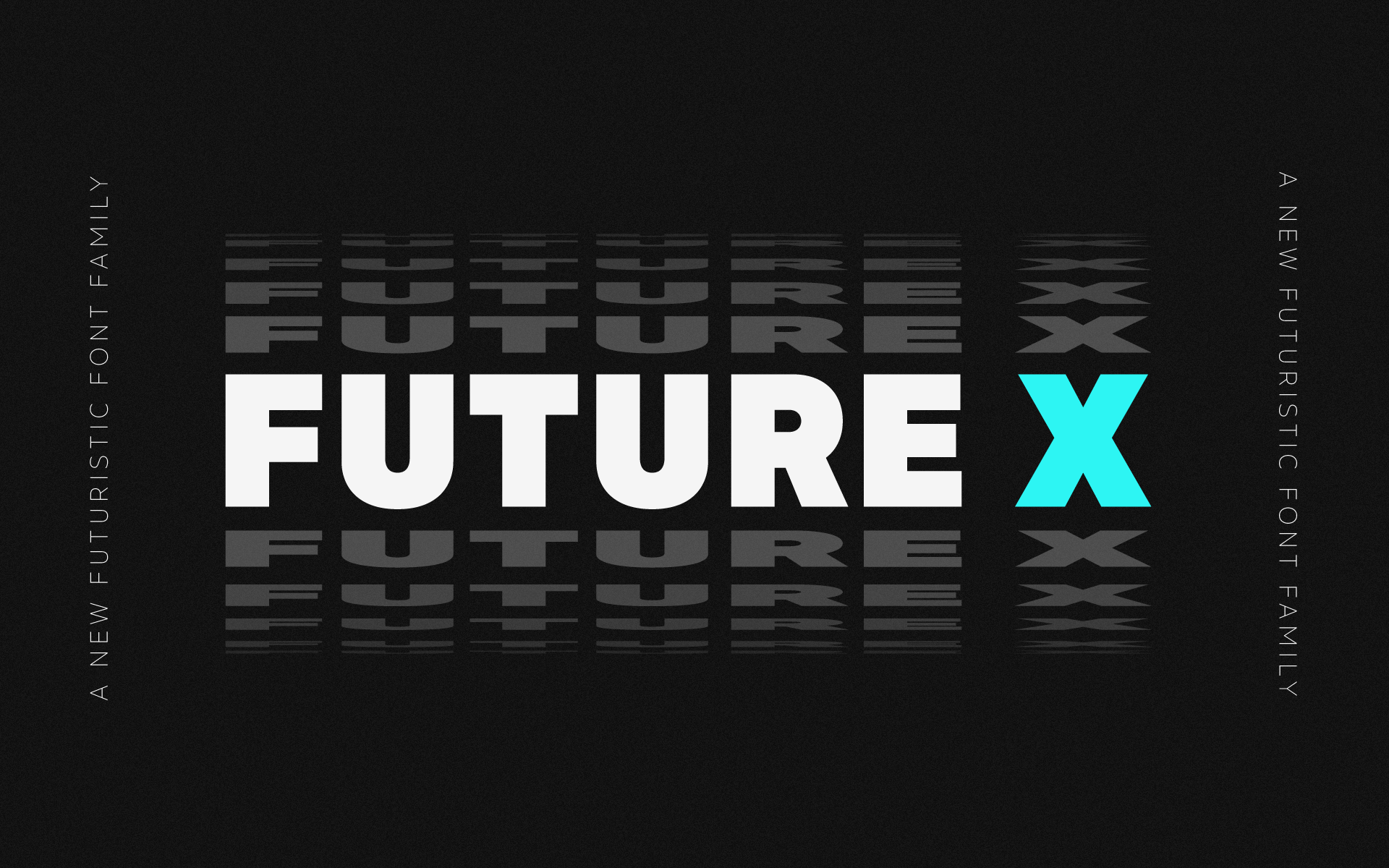 Example font MADE Future X #1
