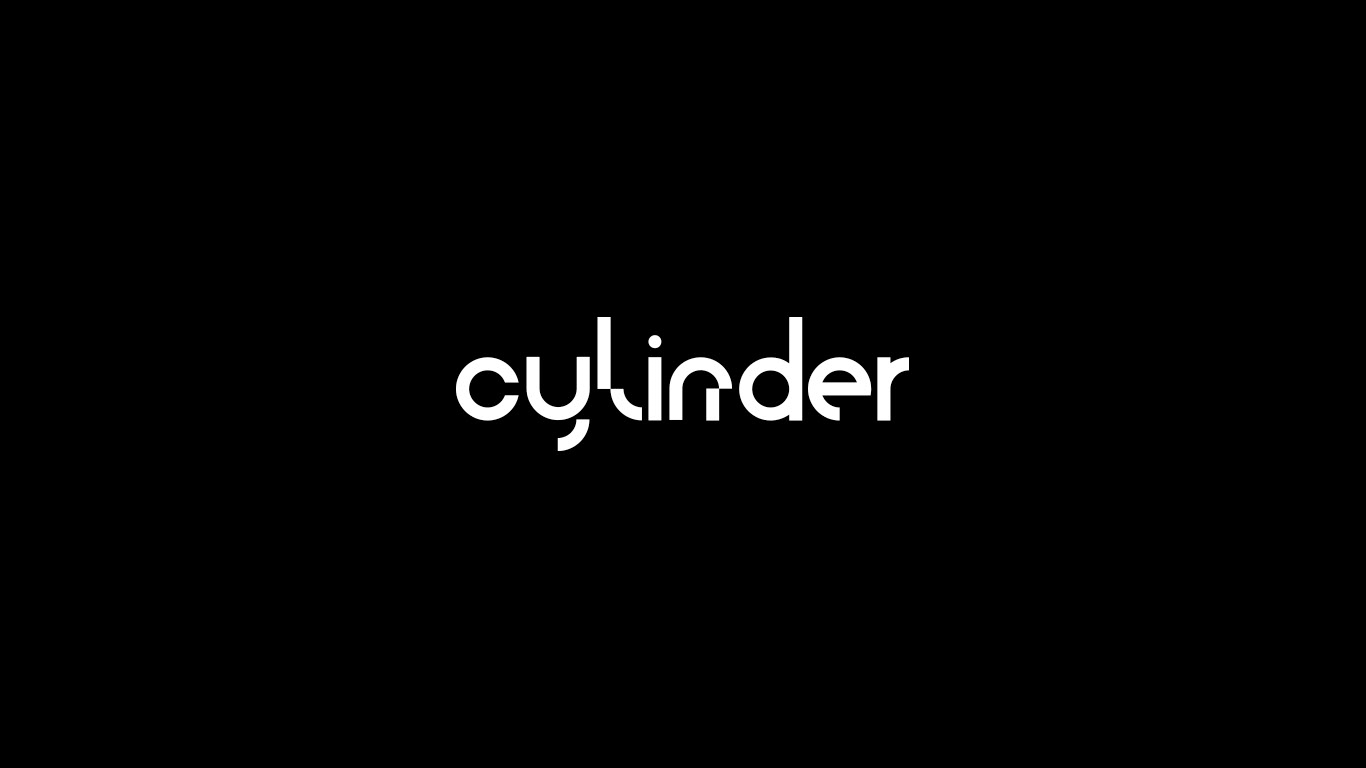 Cylinder Font