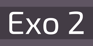 Example font Exo 2 #1