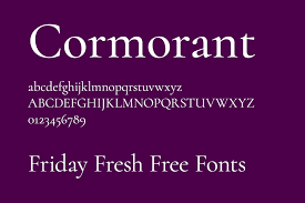 Example font Cormorant #1