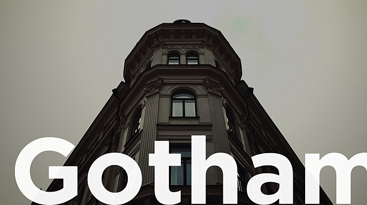 Example font Gotham Narrow Office #1