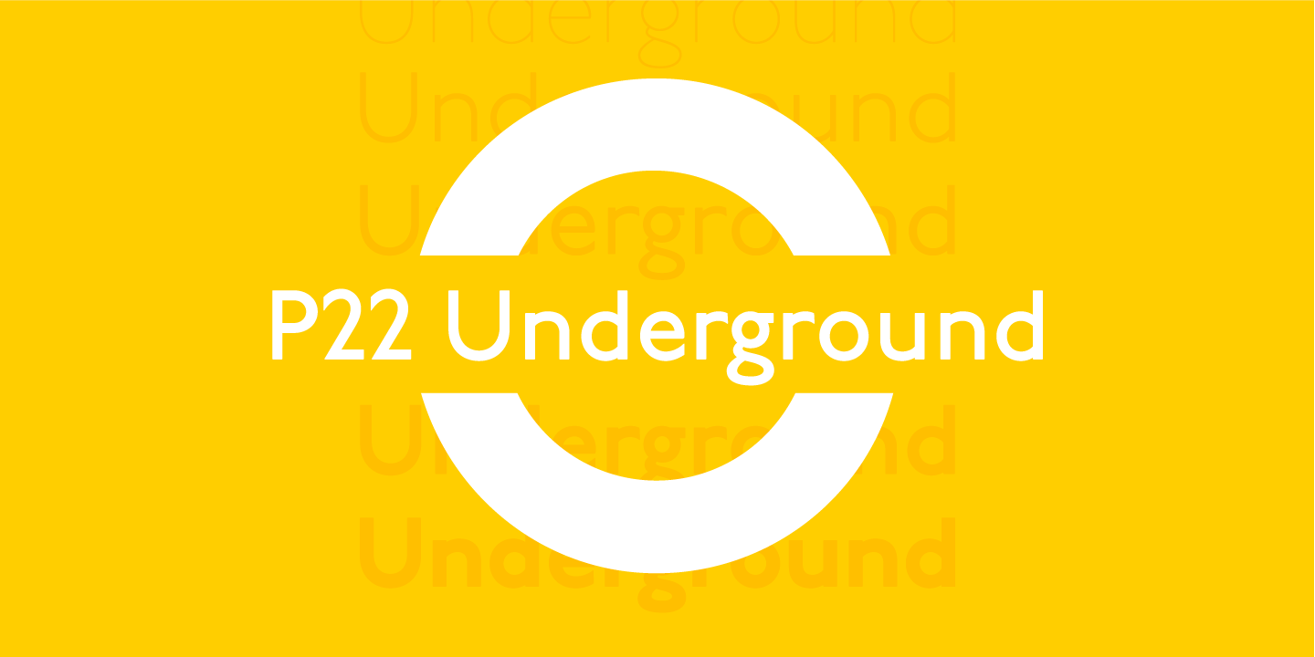 Example font P22 Underground #1
