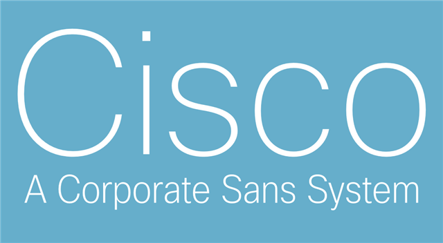 Example font Cisco Sans #1